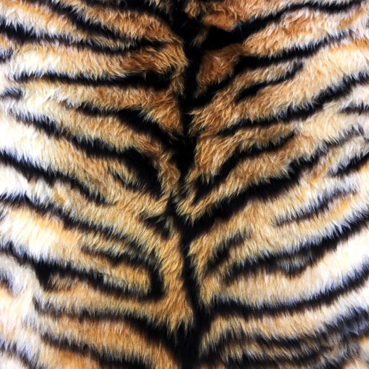 Novelty Fur Fabric Tiger Fur